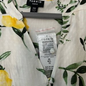 Torrid Harper blouse NWT 00